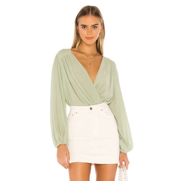 Free People Tops - Free People - Check On It Wrap Top